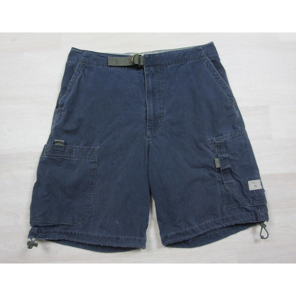 Vintage Y2K American Eagle Cargo Shorts Men's (32) Grunge Cybergoth‎ Utility